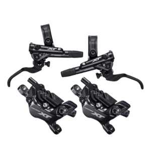 Shimano Frein à Disque Hydrauliques Enduro / Trail - Deore XT BL-M8100 + BR-M8120 - I-Spec EV - J-Kit - Set Avant + Arrière